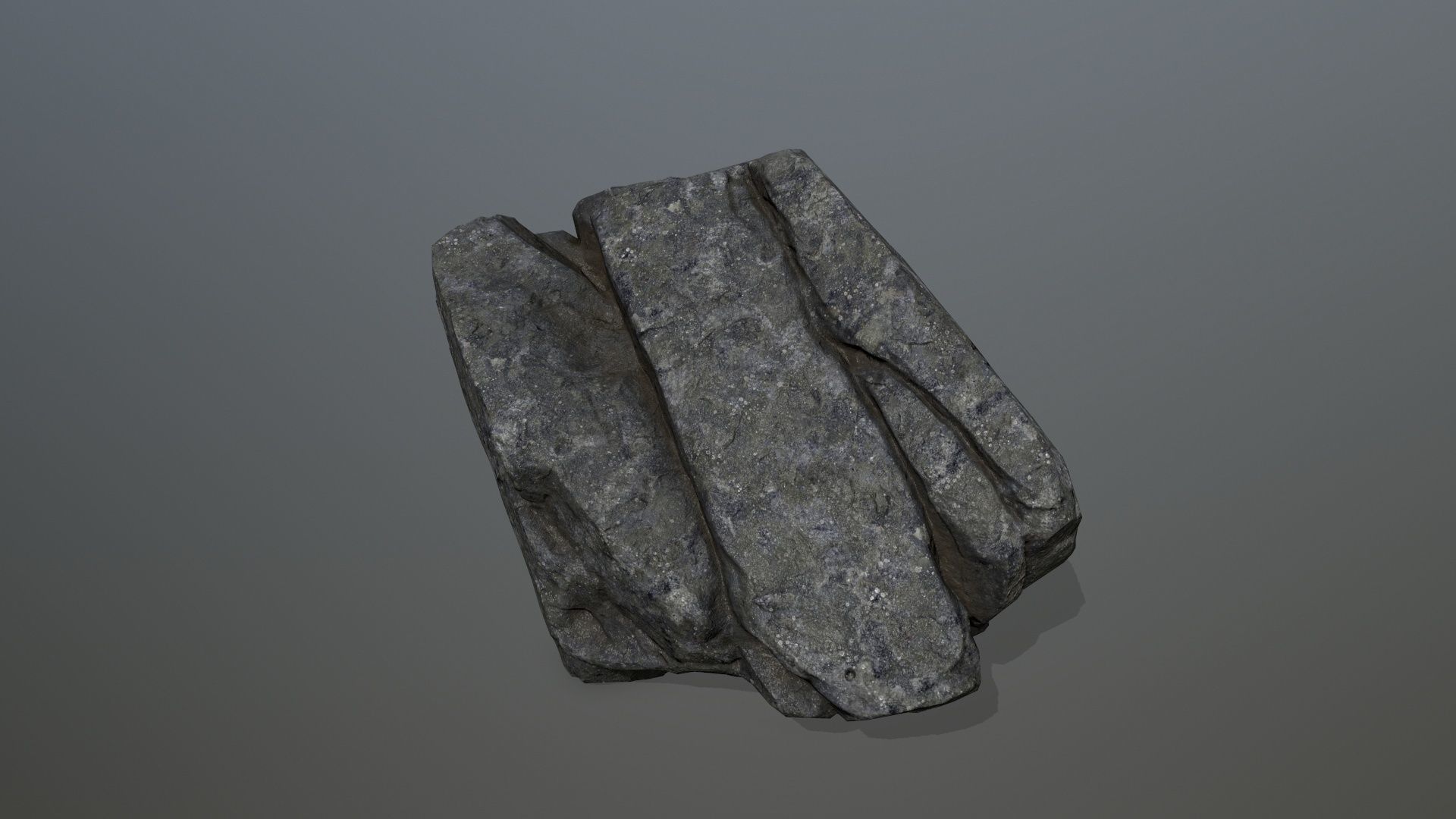 rocks rock Low-poly 3D model_14