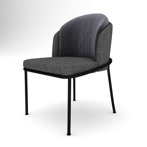 Modern Chair  - GLB Format For AR - VR Applications 3D model