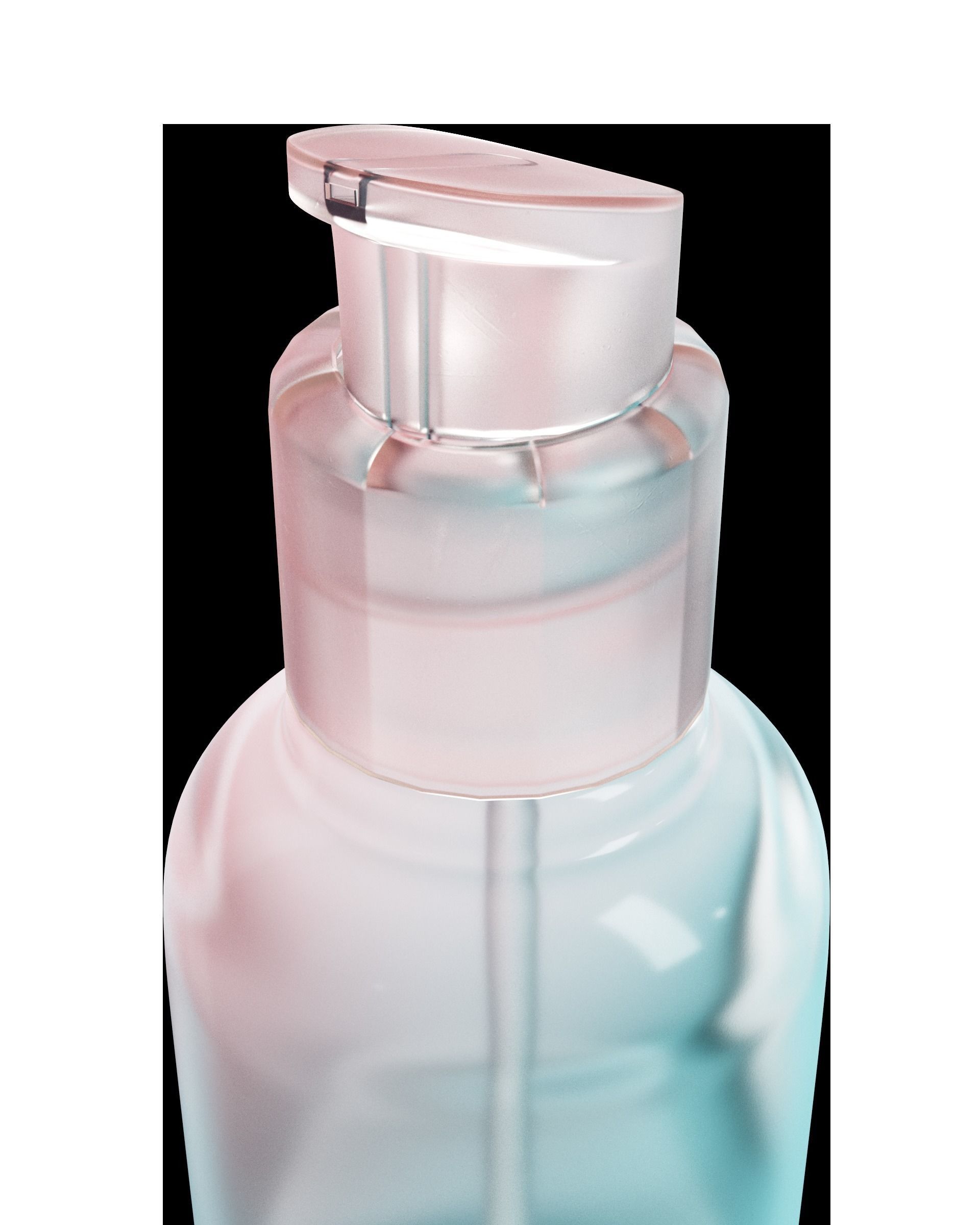 serum bottle 3D model_2