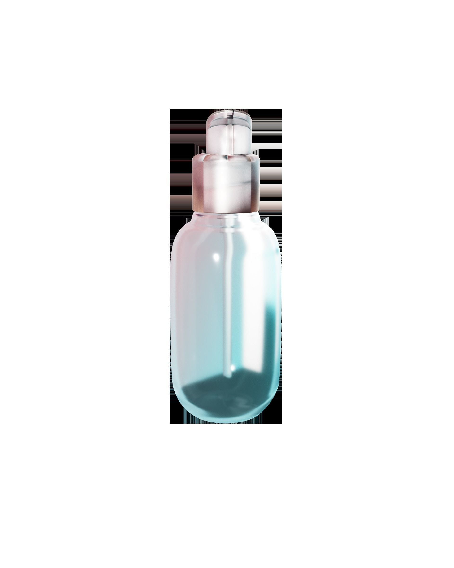 serum bottle 3D model_3