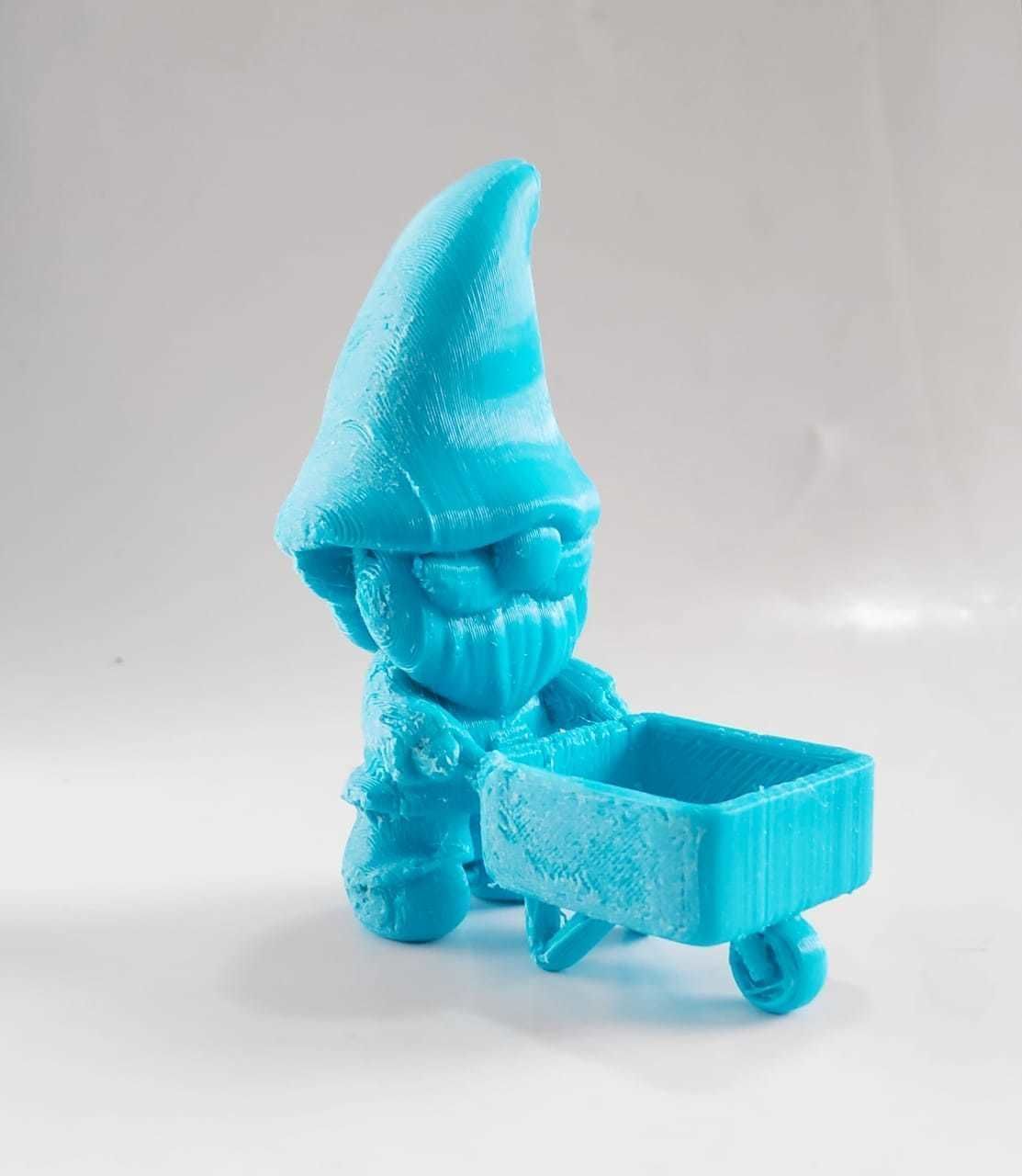 Gnome Pushcart 3D print model_10