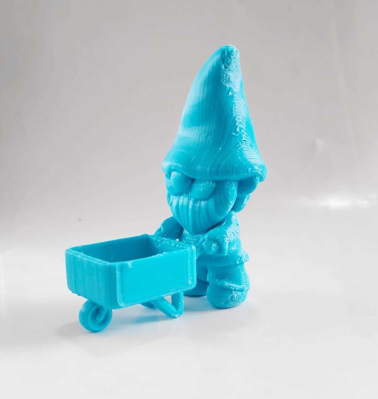 Gnome Pushcart 3D print model_5