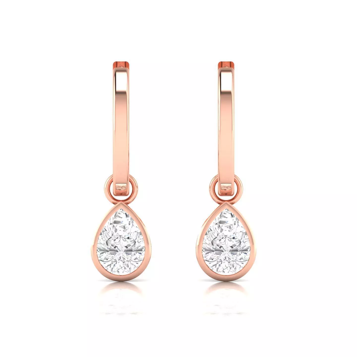 Women Earrings 3dm stl render detail 3D print model