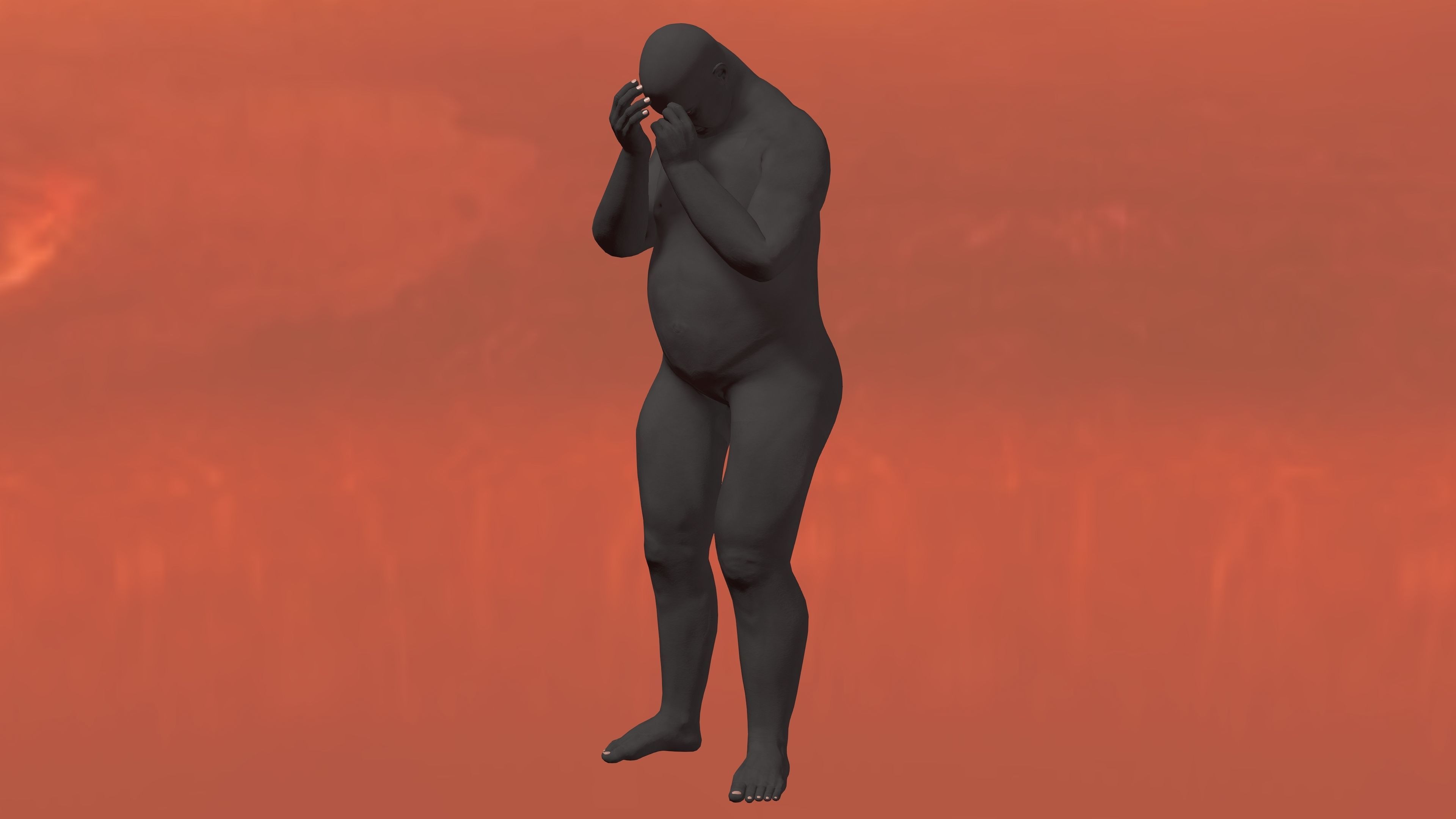 BLACK MAN 3D model_9