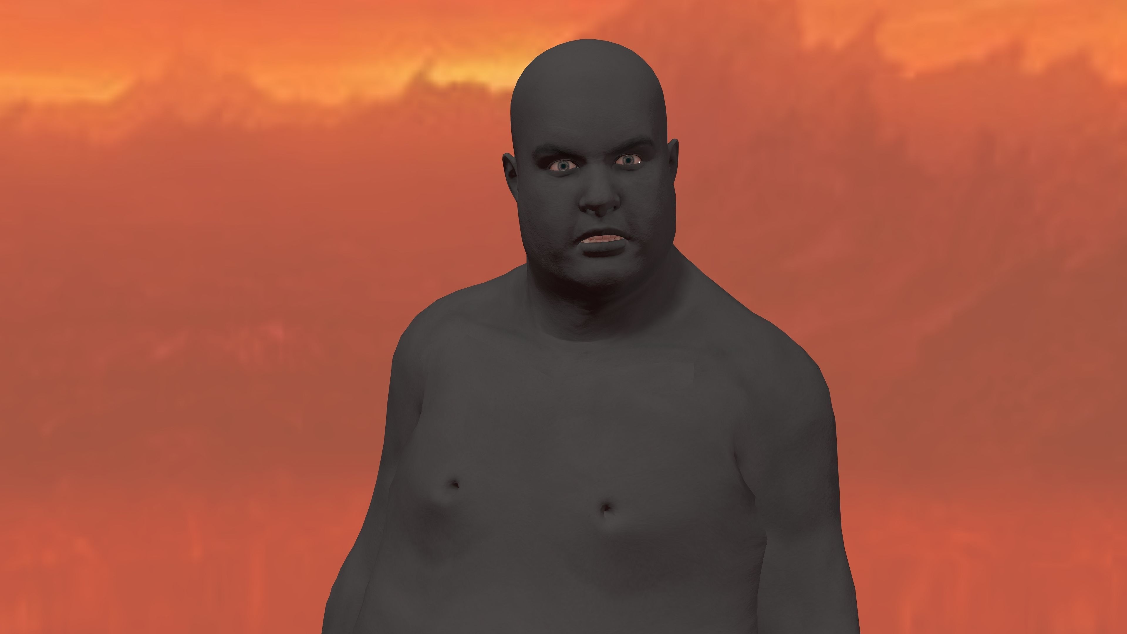 BLACK MAN 3D model_2