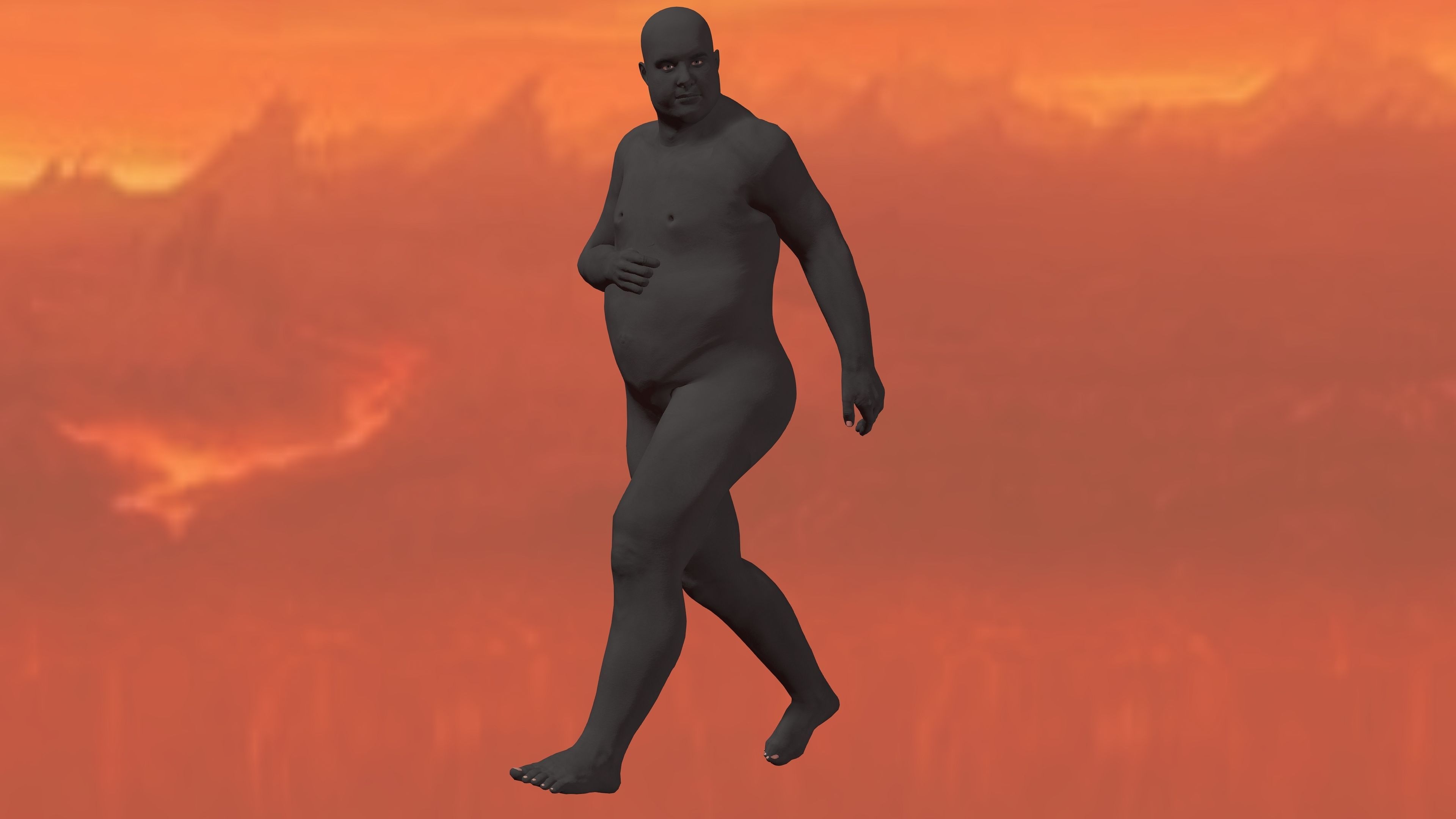 BLACK MAN 3D model_8