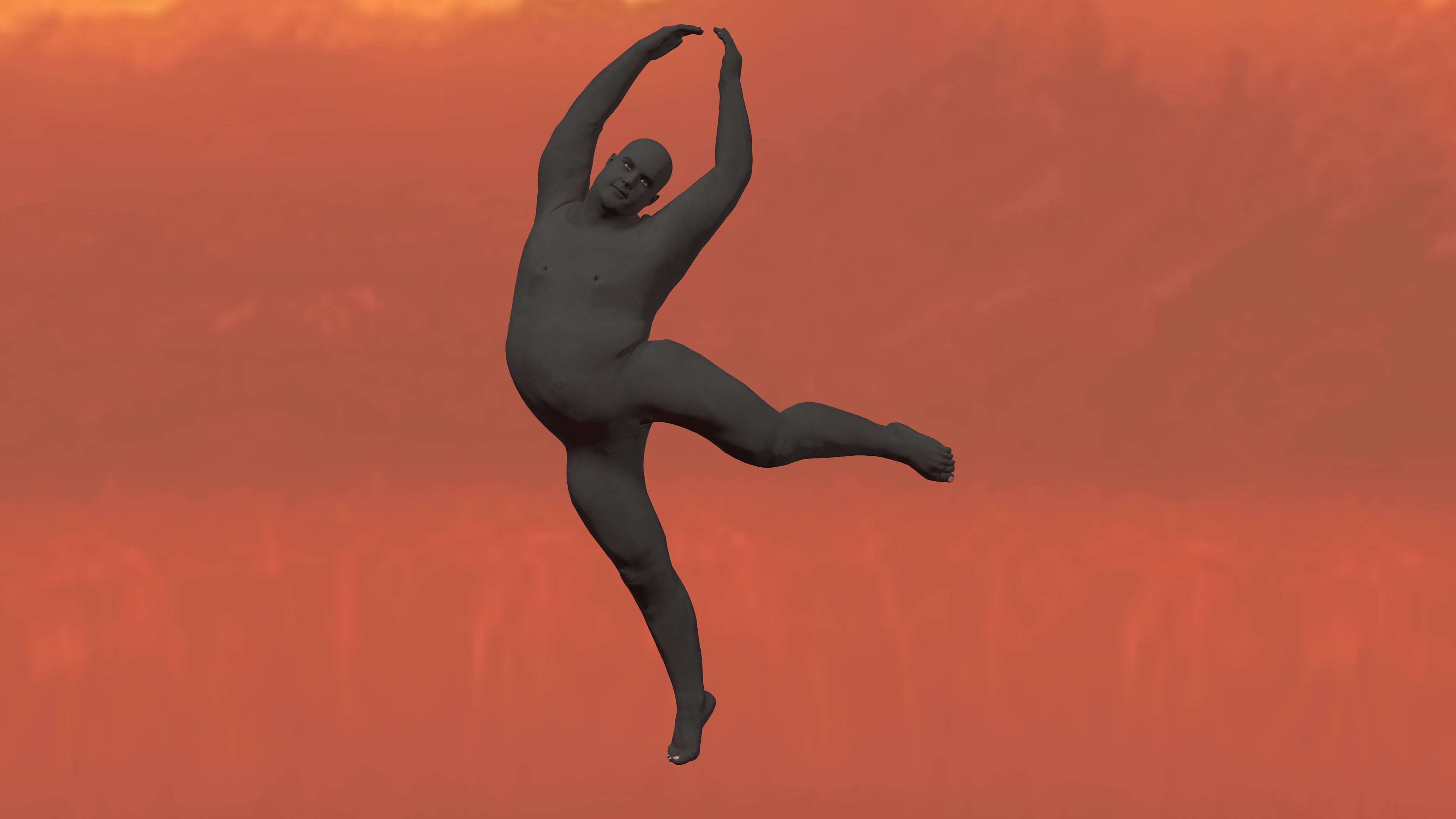 BLACK MAN 3D model_4