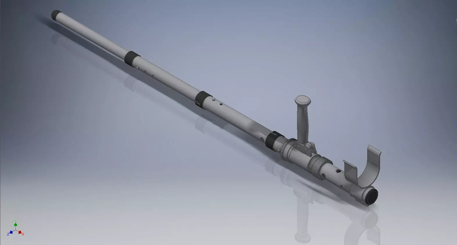 crutch tool 3D model_0