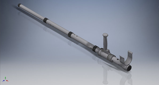 crutch tool 3D model