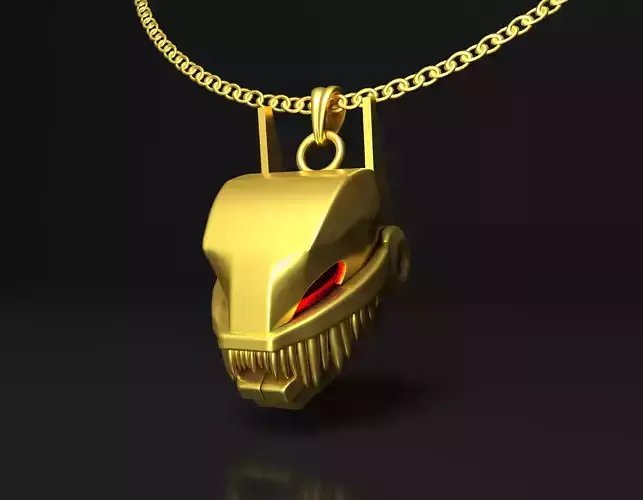 Tiger Head Pendant  3D model