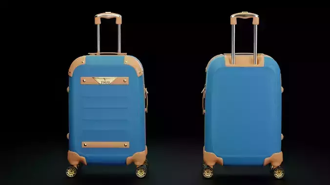 Travel Suitcase V 1969 with PBR