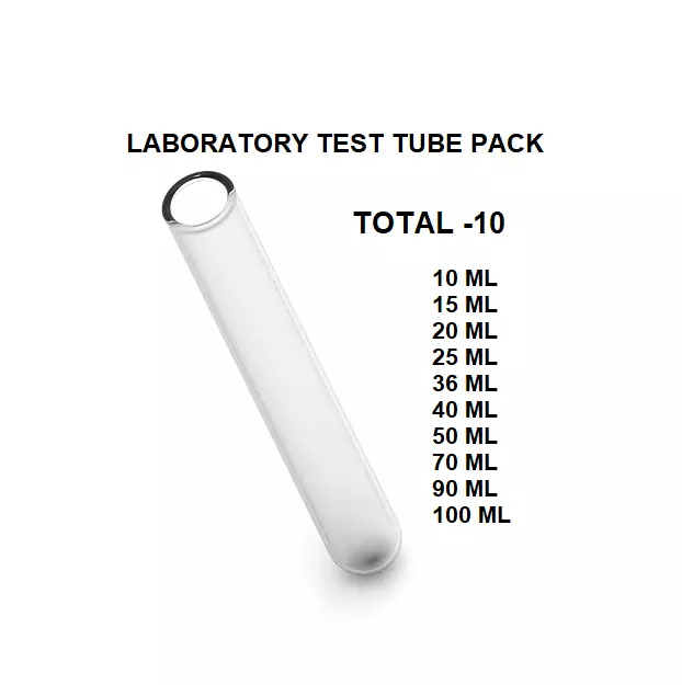 Laboratory Test Tube Pack 3D print model_0