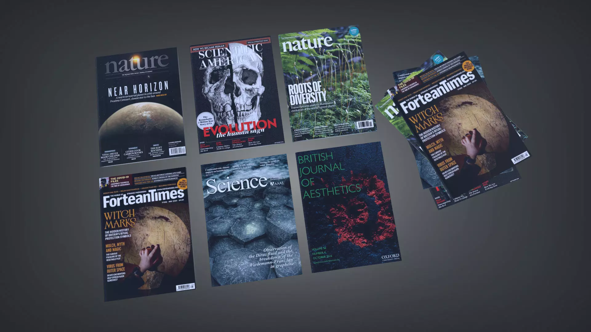 Magazine Low-poly 3D model magazines Low-poly 3D model_0