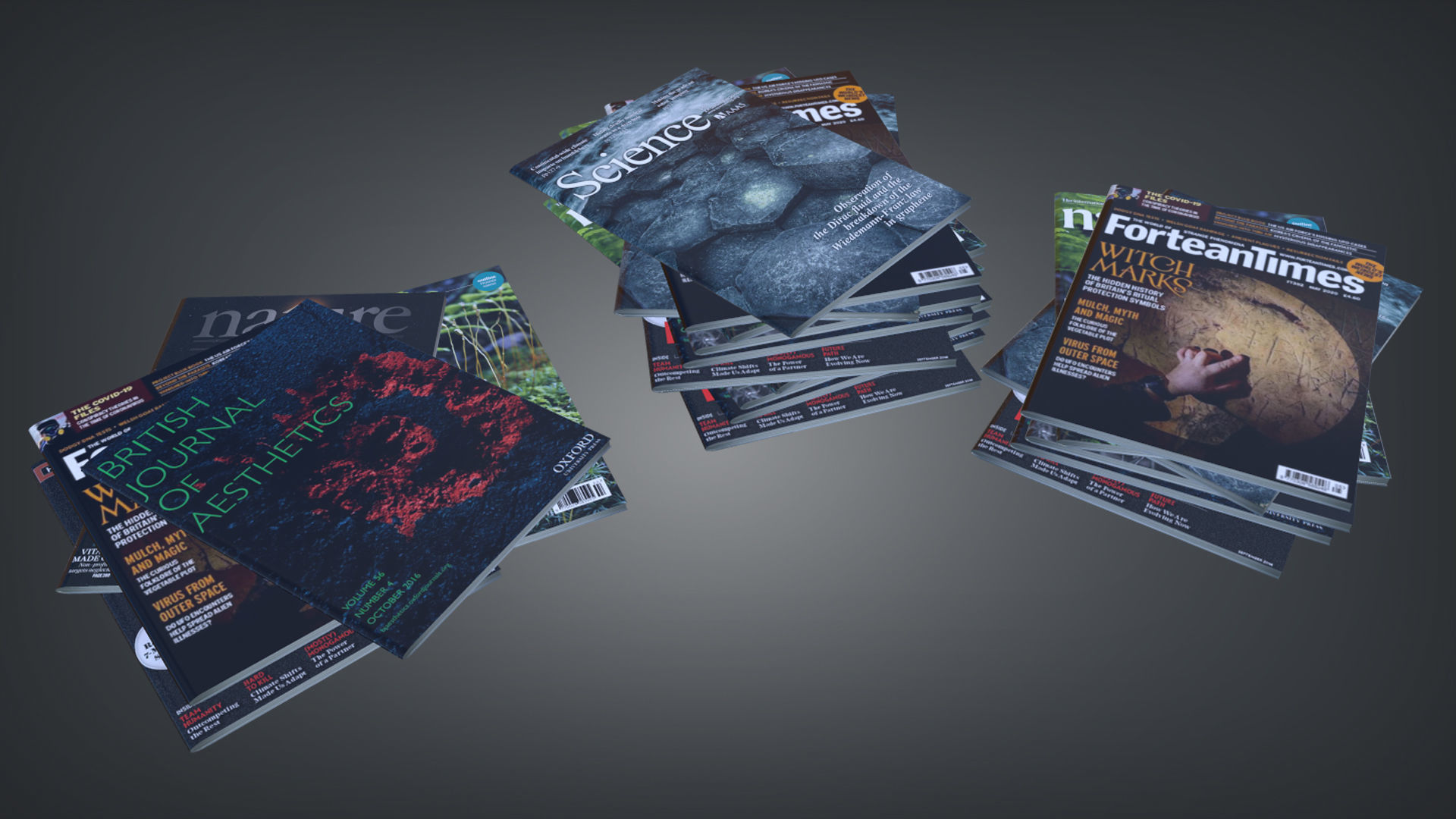 Magazine Low-poly 3D model magazines Low-poly 3D model_2