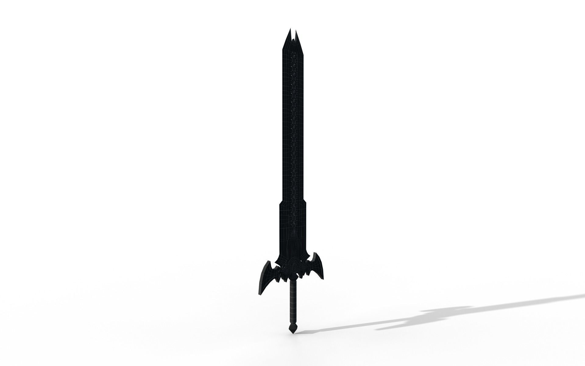 Froze sword 3D model_40