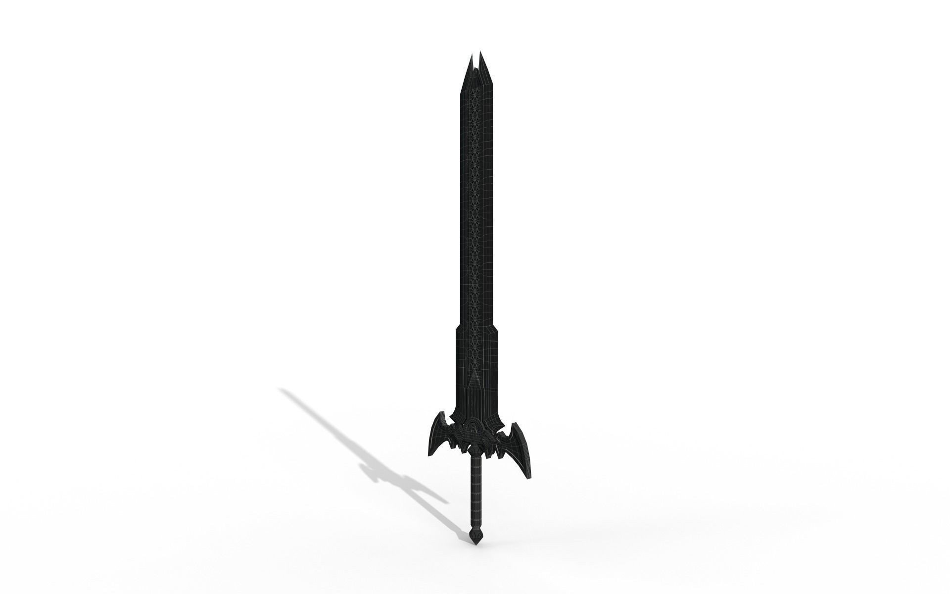 Froze sword 3D model_37