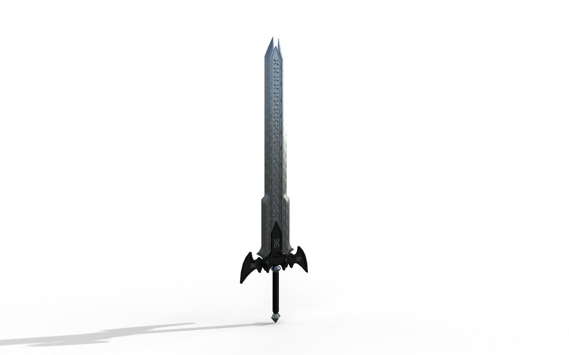 Froze sword 3D model_13
