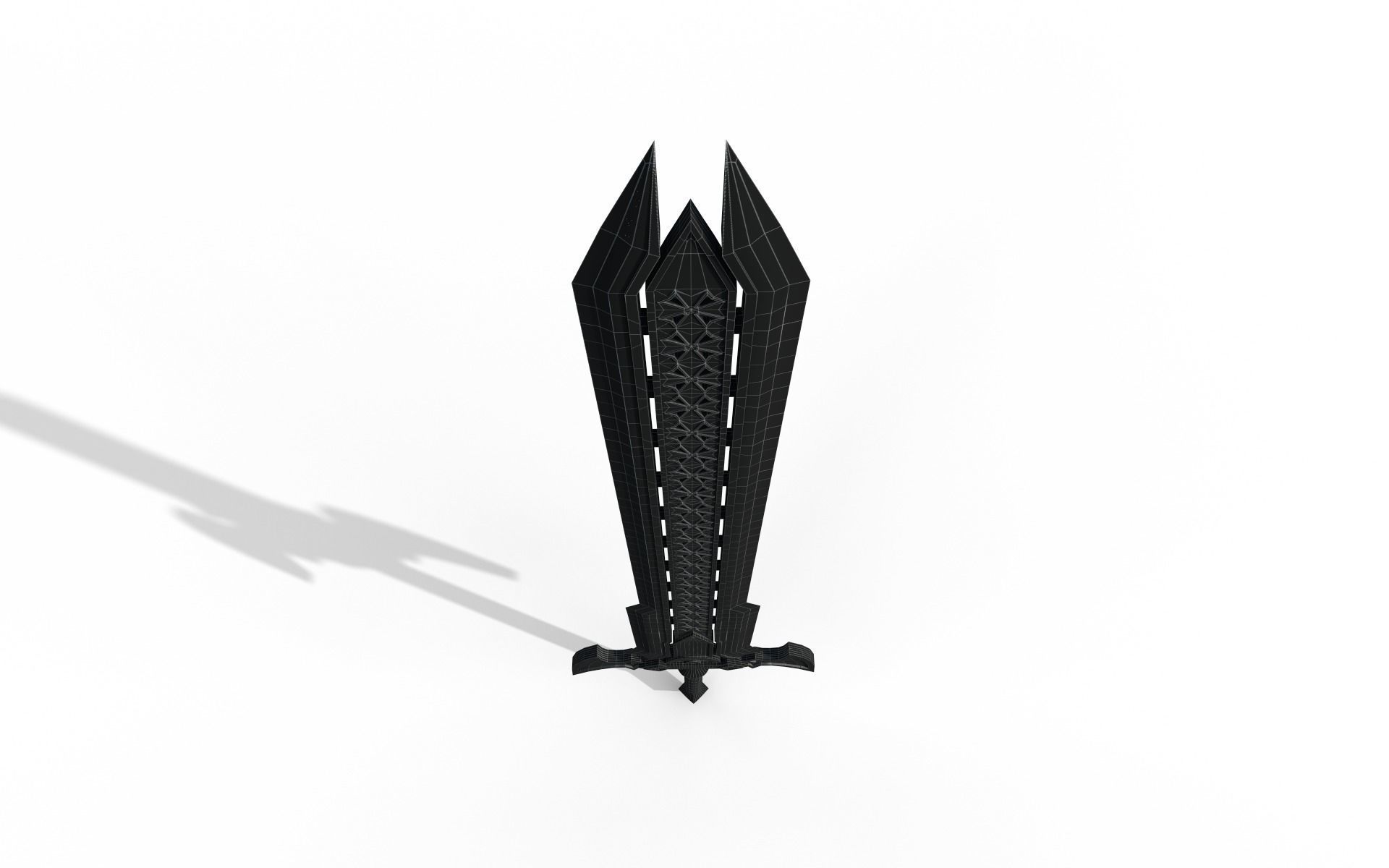 Froze sword 3D model_41