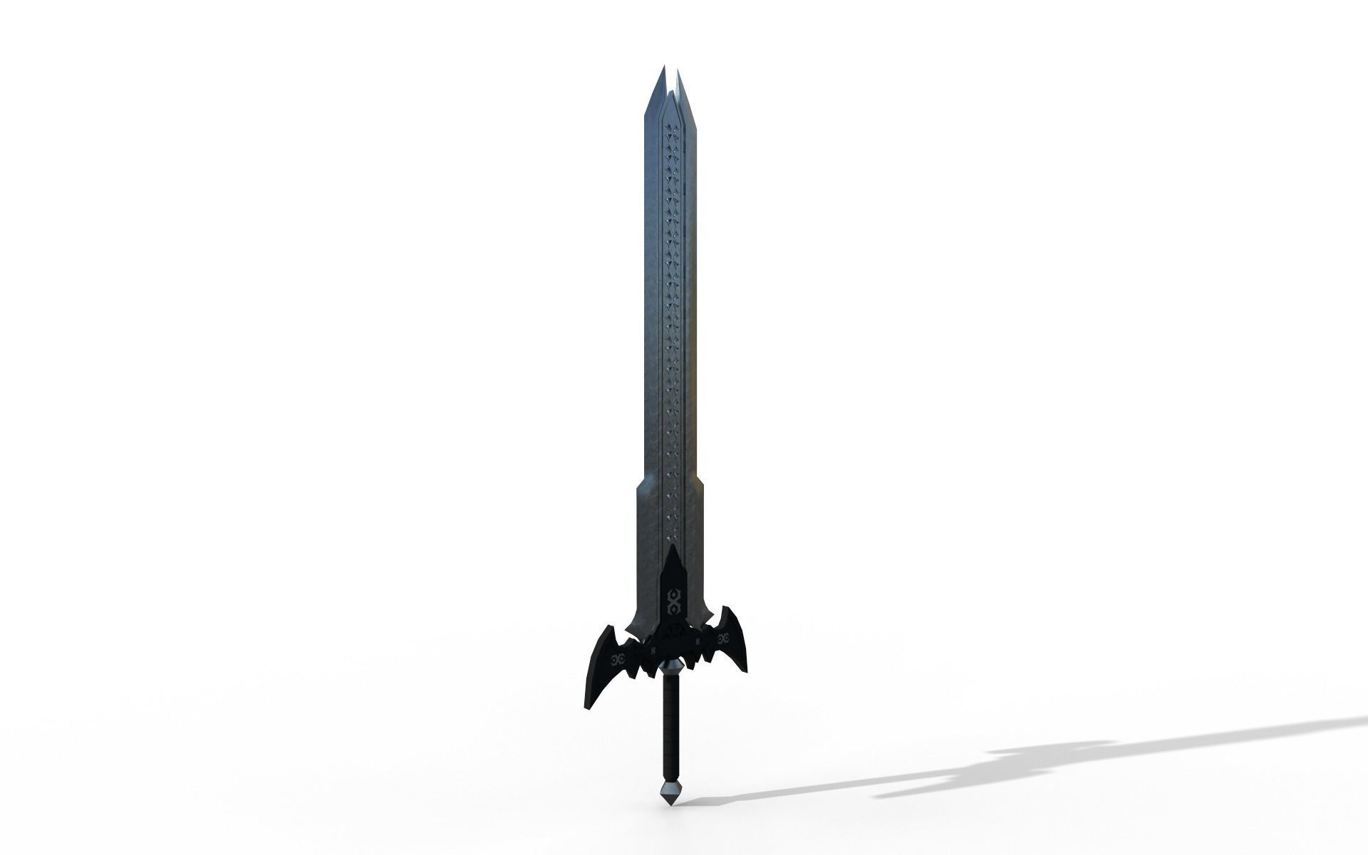 Froze sword 3D model_17