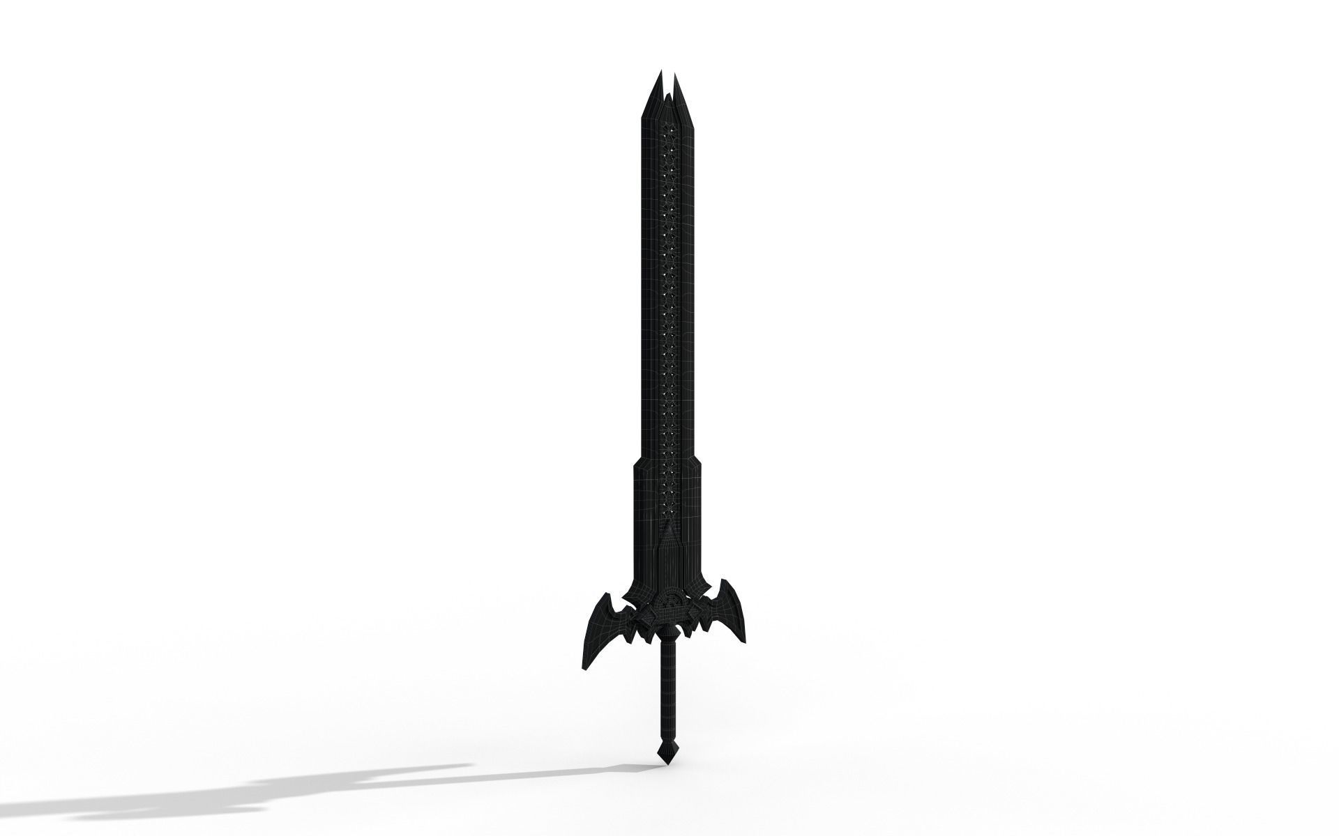 Froze sword 3D model_38