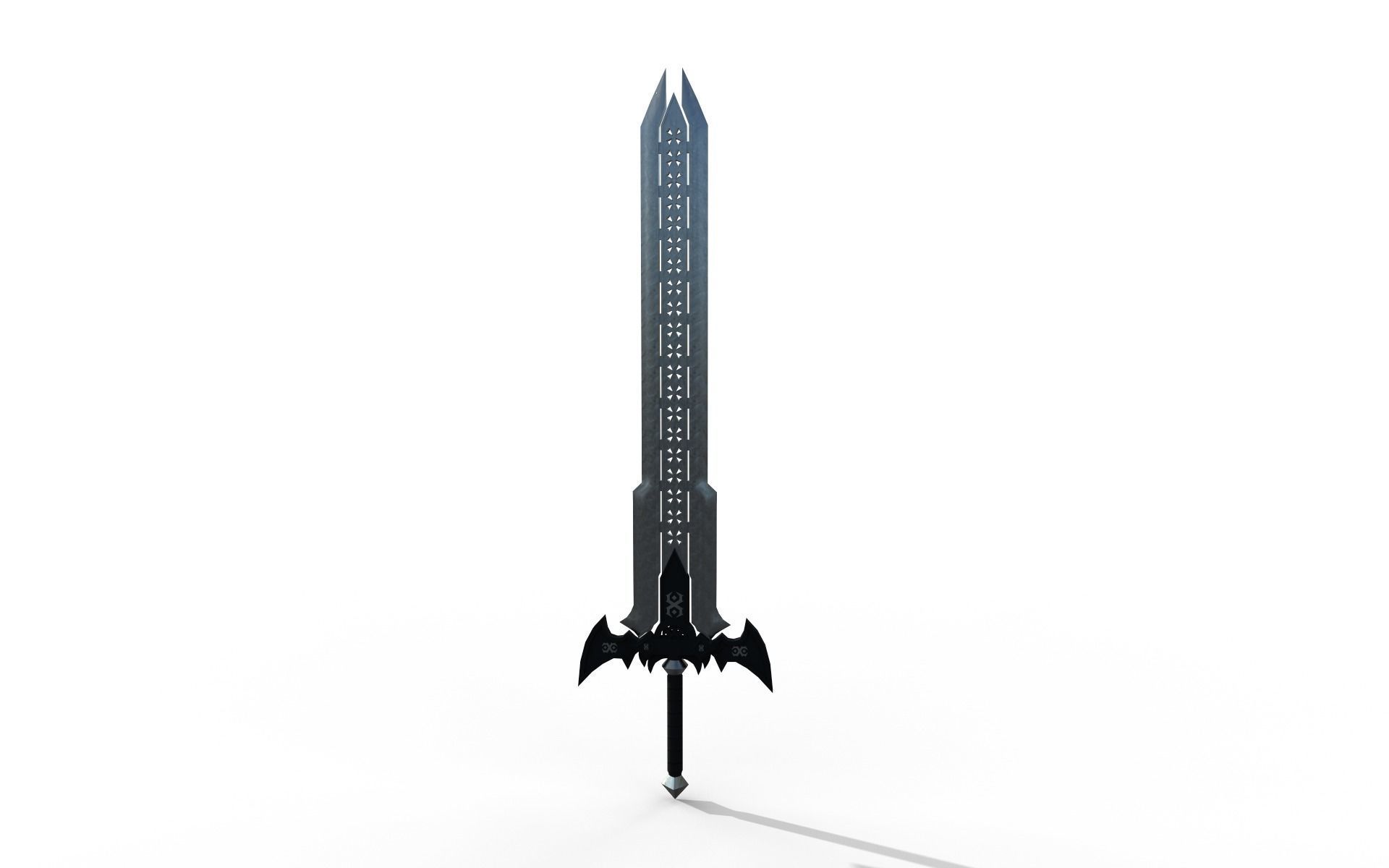 Froze sword 3D model_16