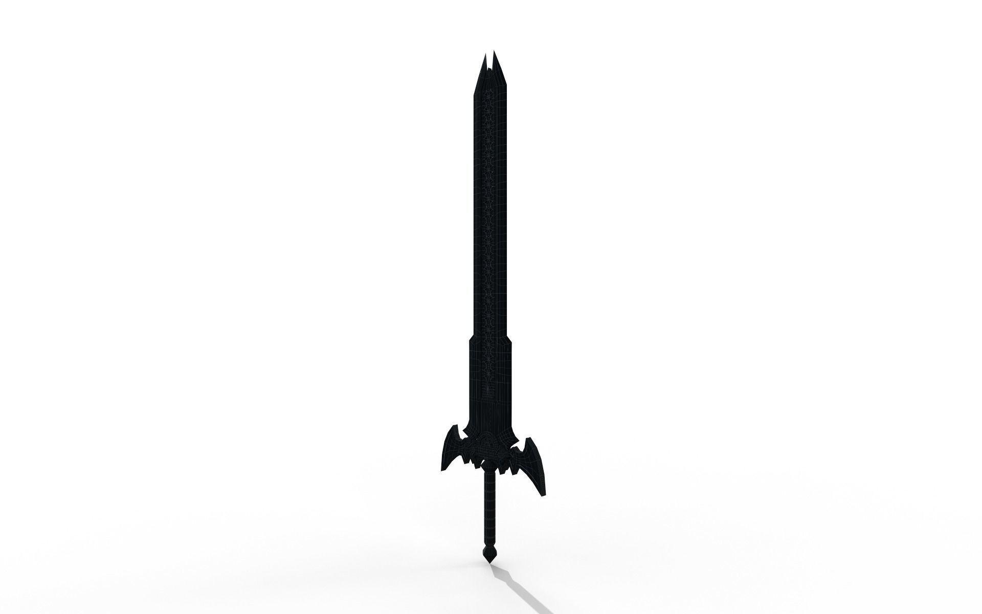 Froze sword 3D model_39
