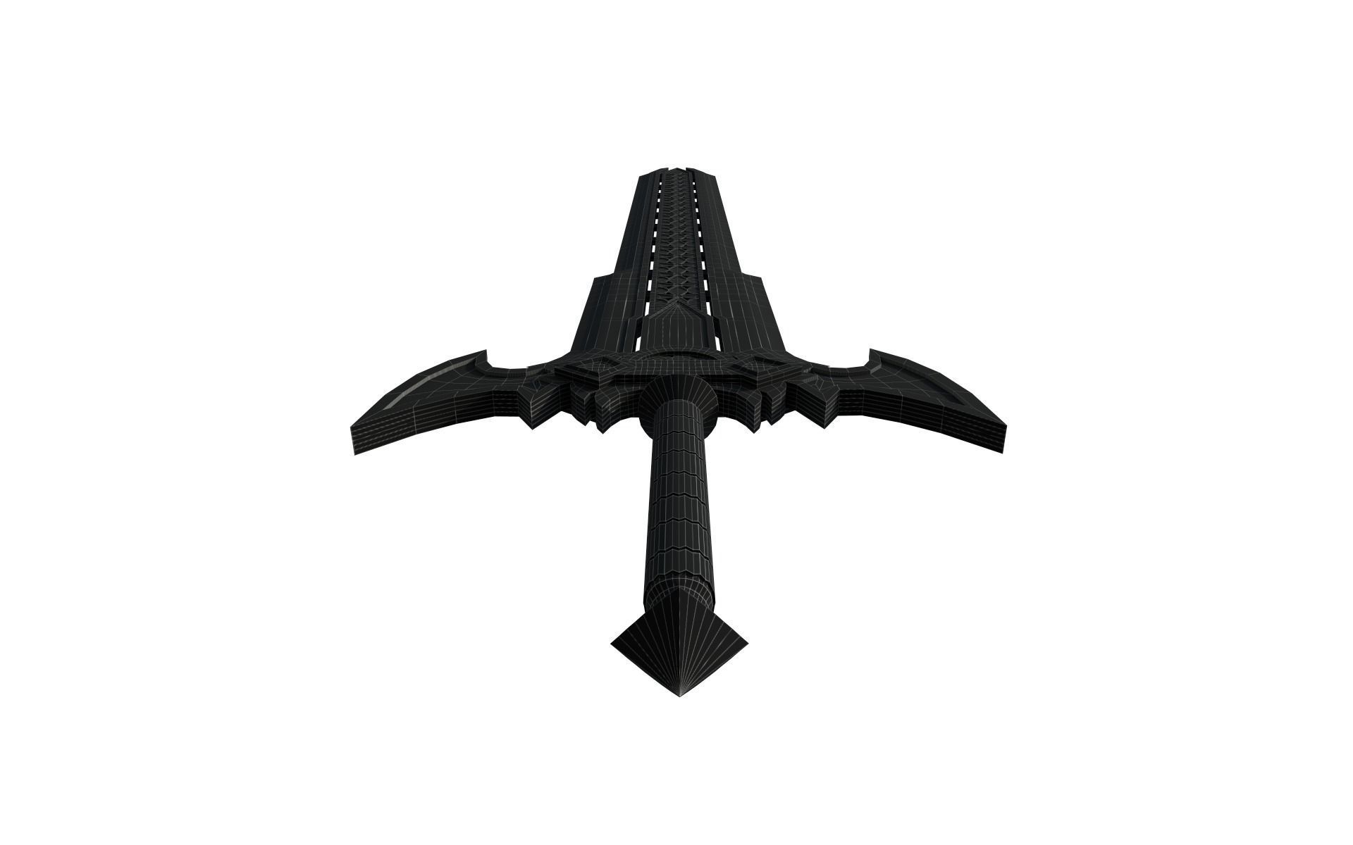 Froze sword 3D model_42