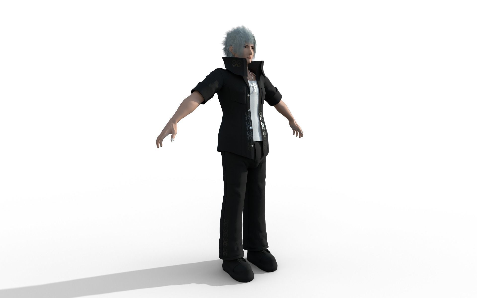 Froze sword 3D model_3