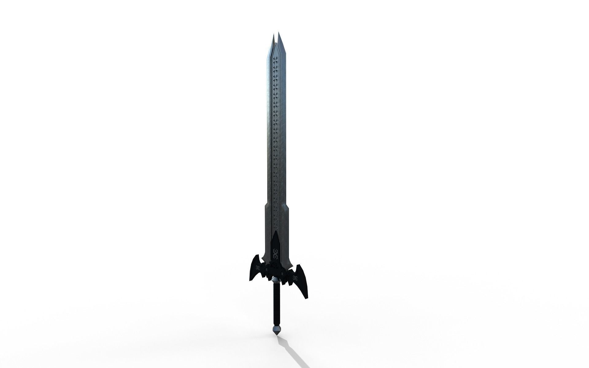 Froze sword 3D model_15