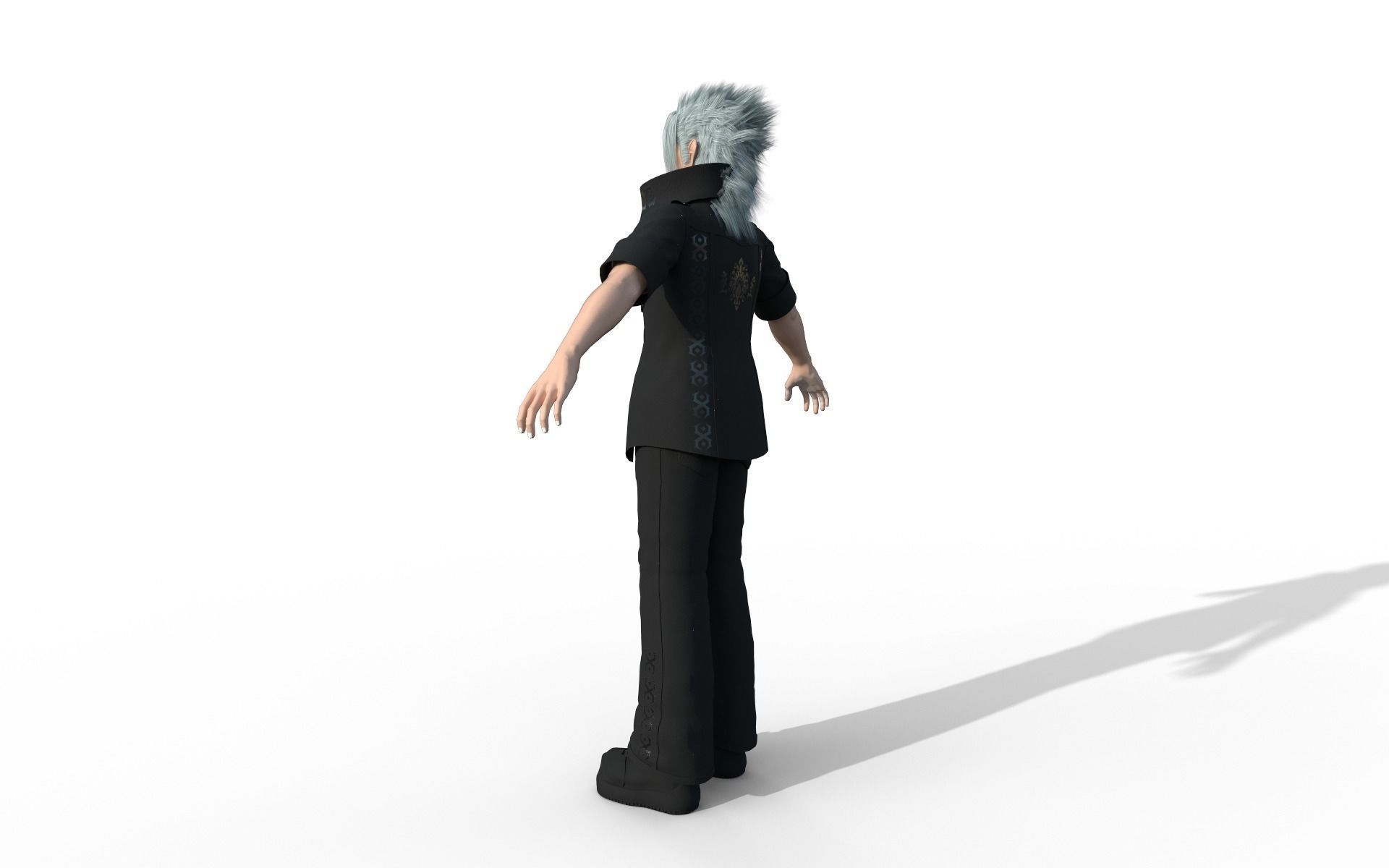 Froze sword 3D model_7