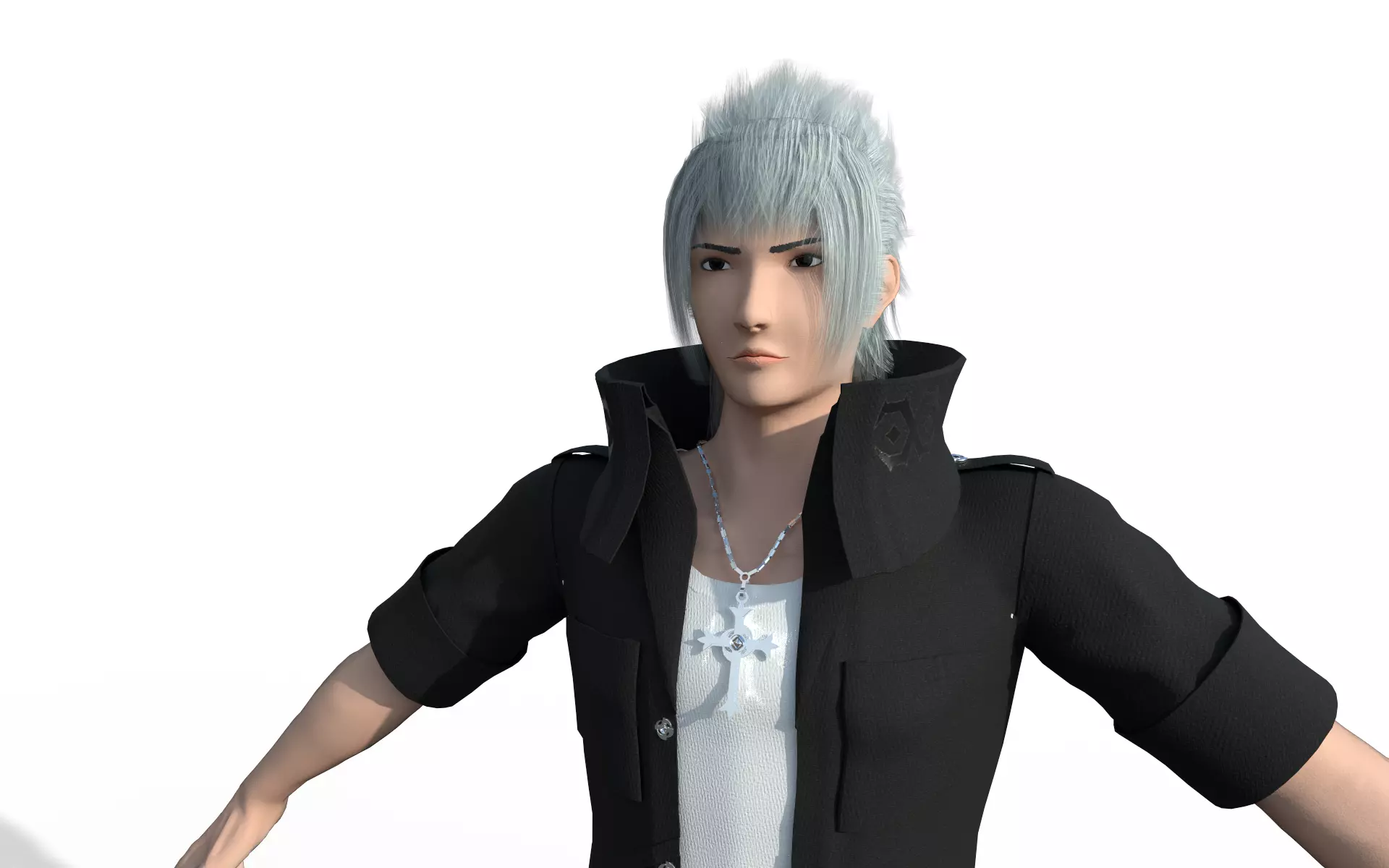 Froze sword 3D model_0