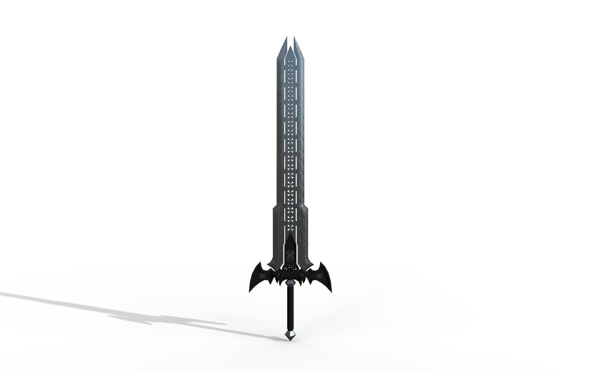 Froze sword 3D model_12