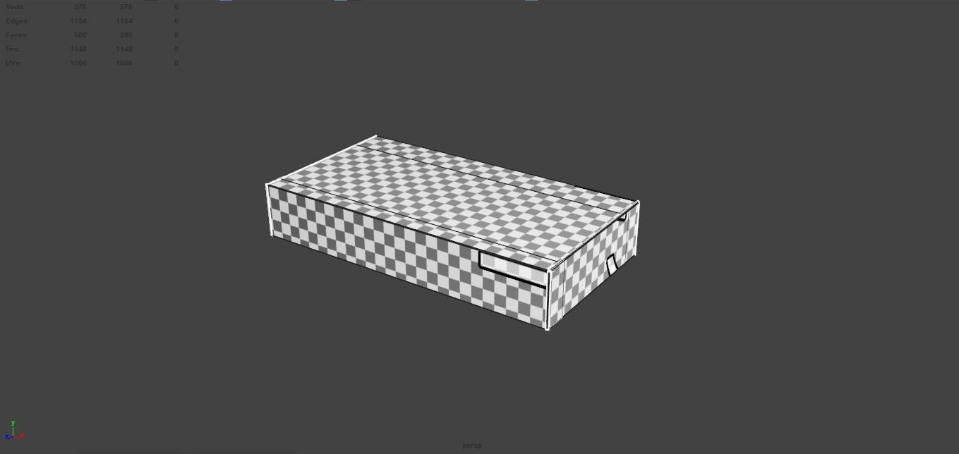 Cardboard box 02 3D model_15