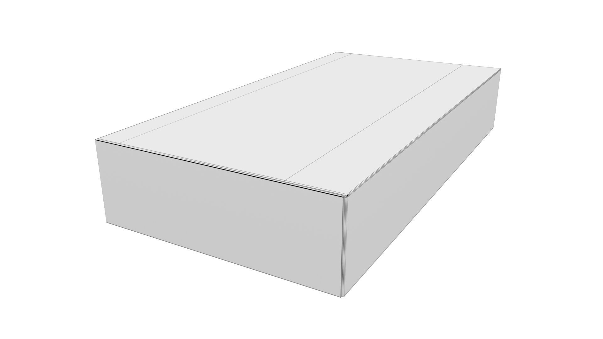 Cardboard box 02 3D model_12