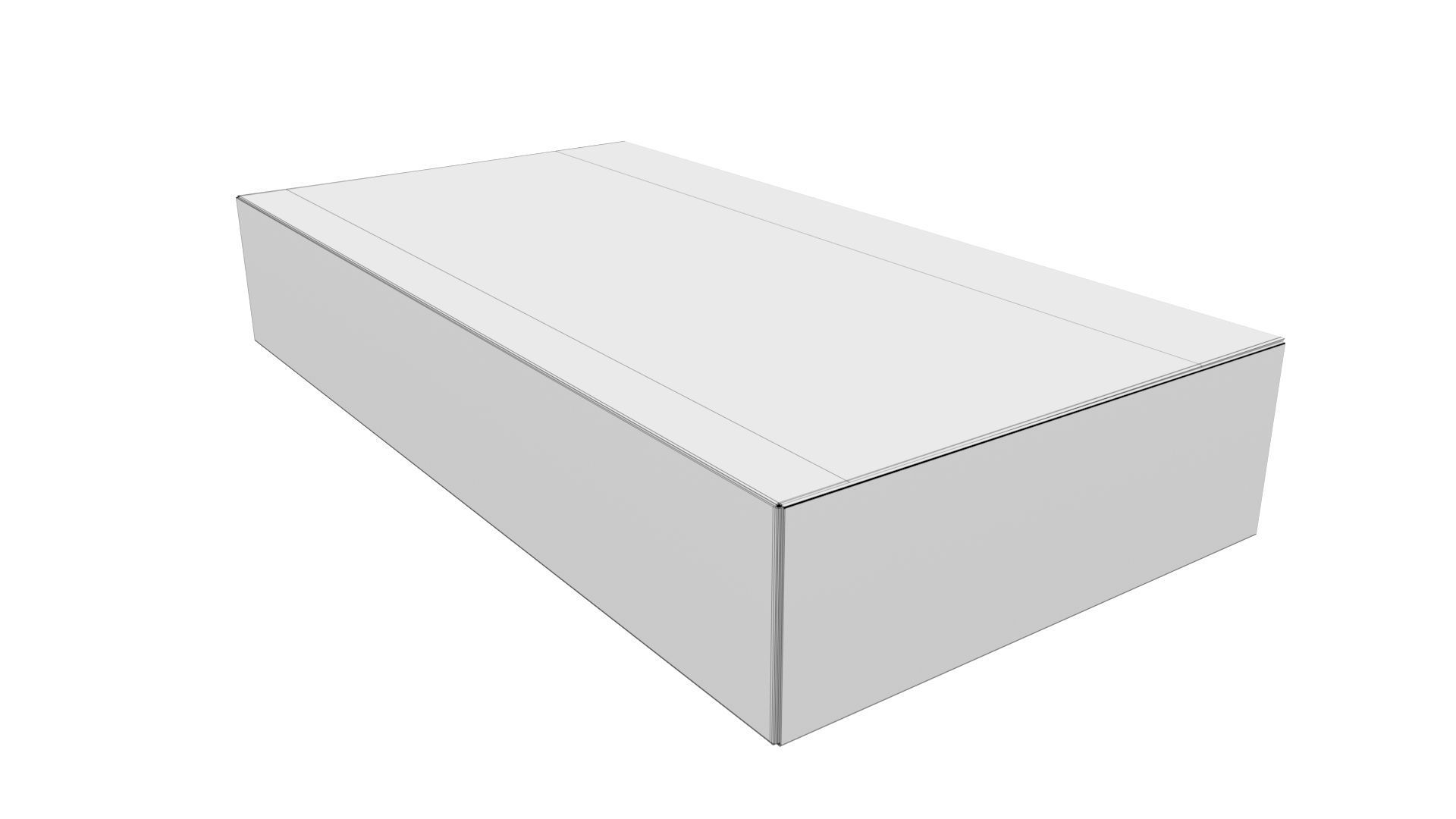 Cardboard box 02 3D model_10