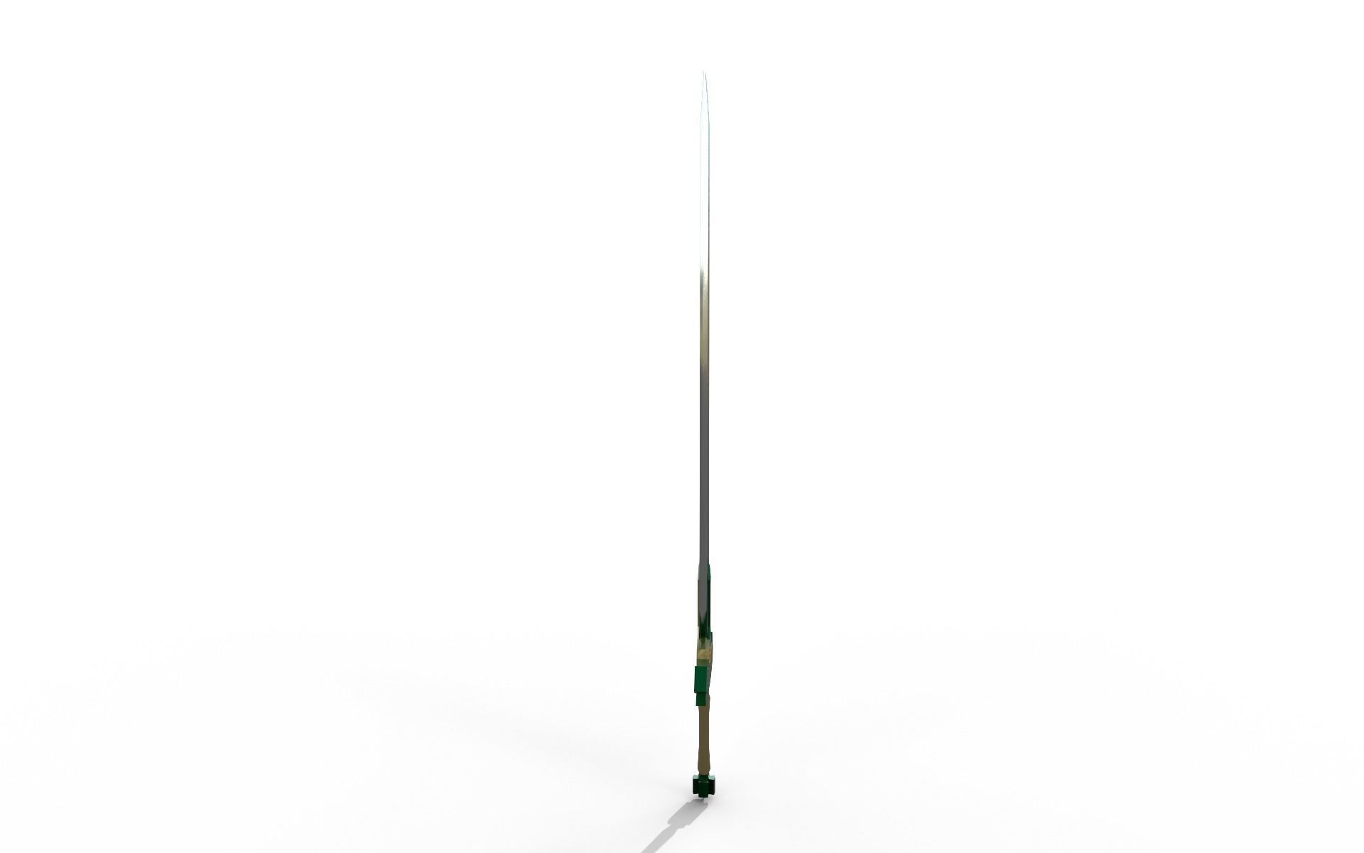 Anna strong Low-poly 3D model_14