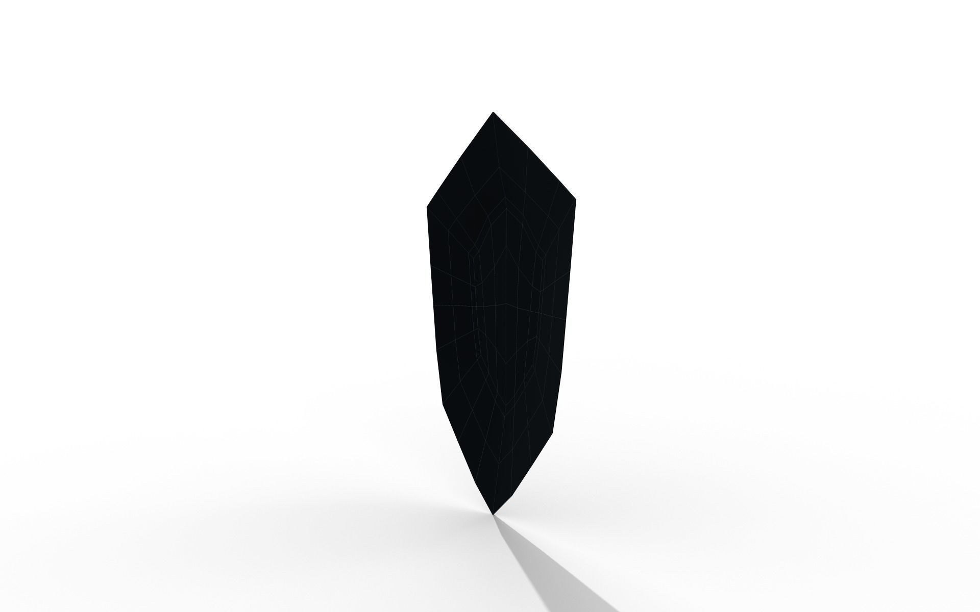 Anna strong Low-poly 3D model_45