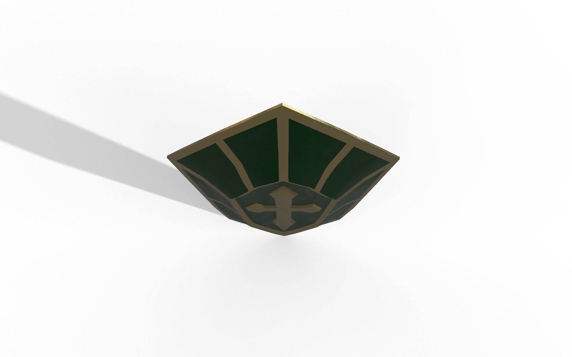 Anna strong Low-poly 3D model_29