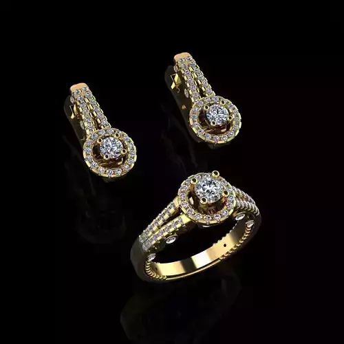 Ring and Earrings 153