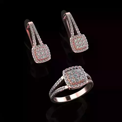 Ring and Earrings 154