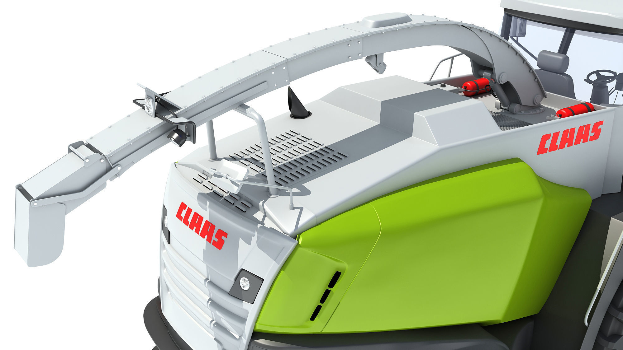 Claas Jaguar Combine Harvester 3D model_15