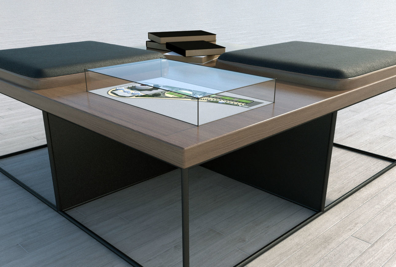 Althumama Stadium Qatar 2022 World cup 3D model_8