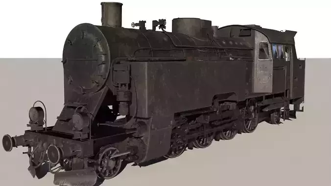 Railway Locomotive WW2