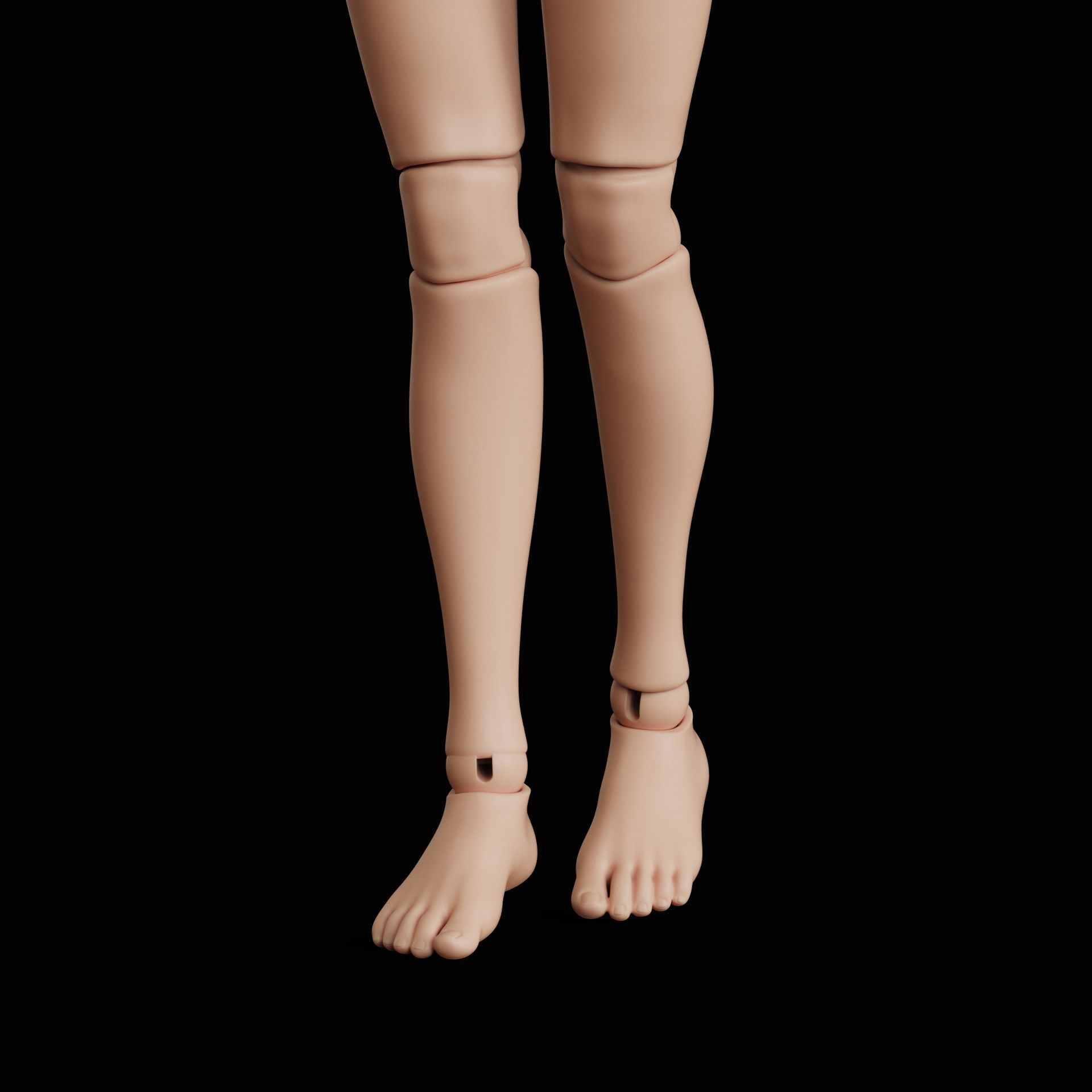 BJD doll Roru 3D print model_3