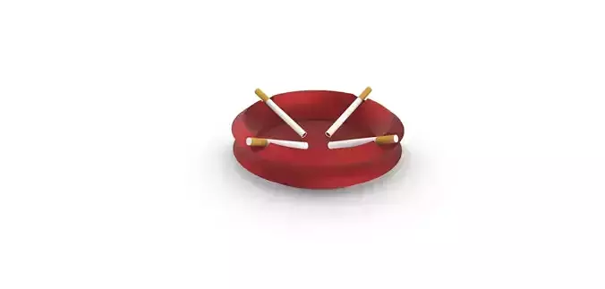 18 cm ashtray 3D print model