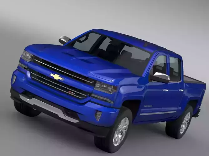 Chevrolet Silverado LTZ Z71 Crew Cab GMTK2 Sh Box 2016