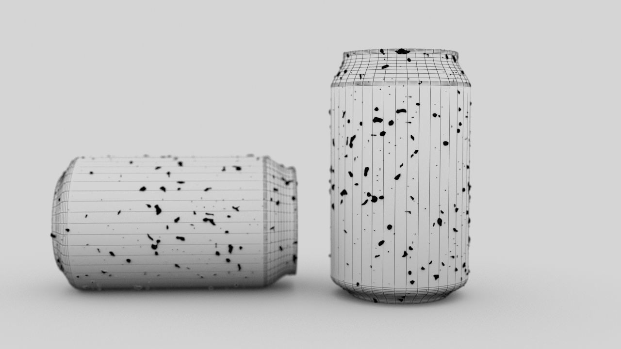 Sprite Can Low-poly 3D model_5