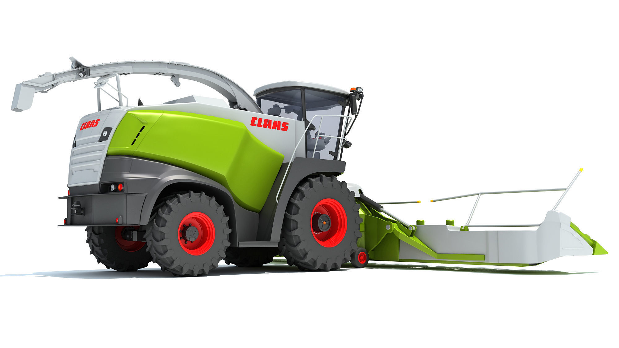 Forage Harvester Claas Jaguar 3D model_5