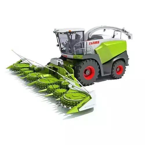 Forage Harvester Claas Jaguar 3D model