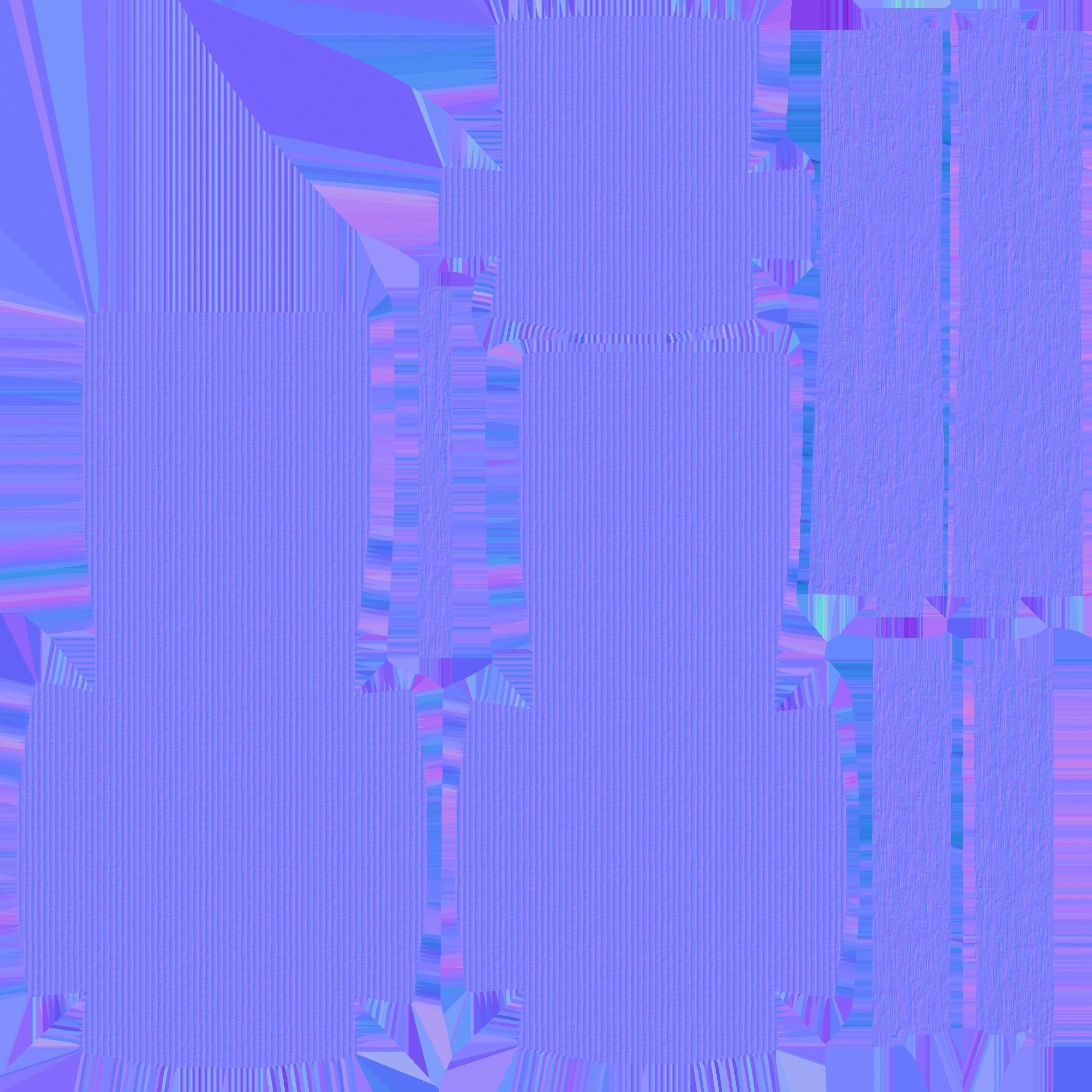 Yellow Wood Armchair - Furniture Interior Design Low-poly 3D model_16